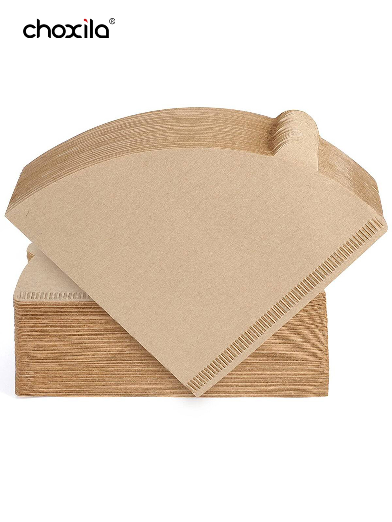 Coffee Equipment Distributor - 40 Stück/100 Stück/200 Stück Kaffeefilterpapier, V-förmiger