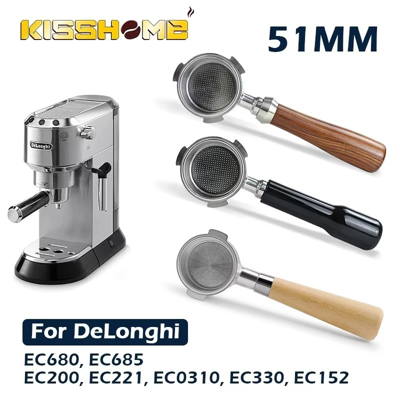 Coffee Equipment Brands - Kaffee Boden Siebträger 51MM Für Delonghi