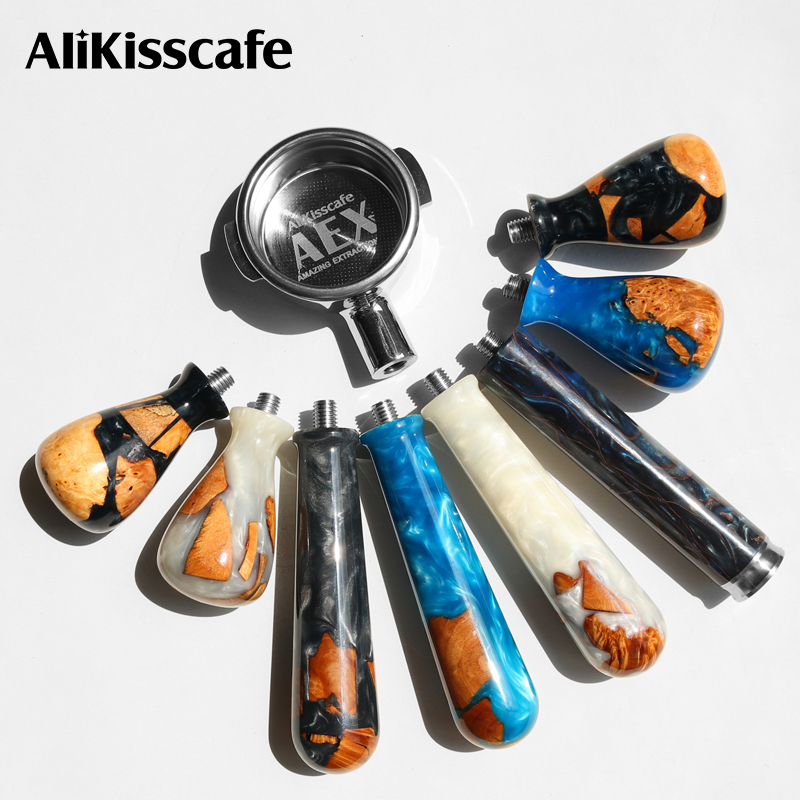 Coffee Equipment Brands - M10 Kaffee-Portafilter-Griff aus Harz, modifizierter Griff