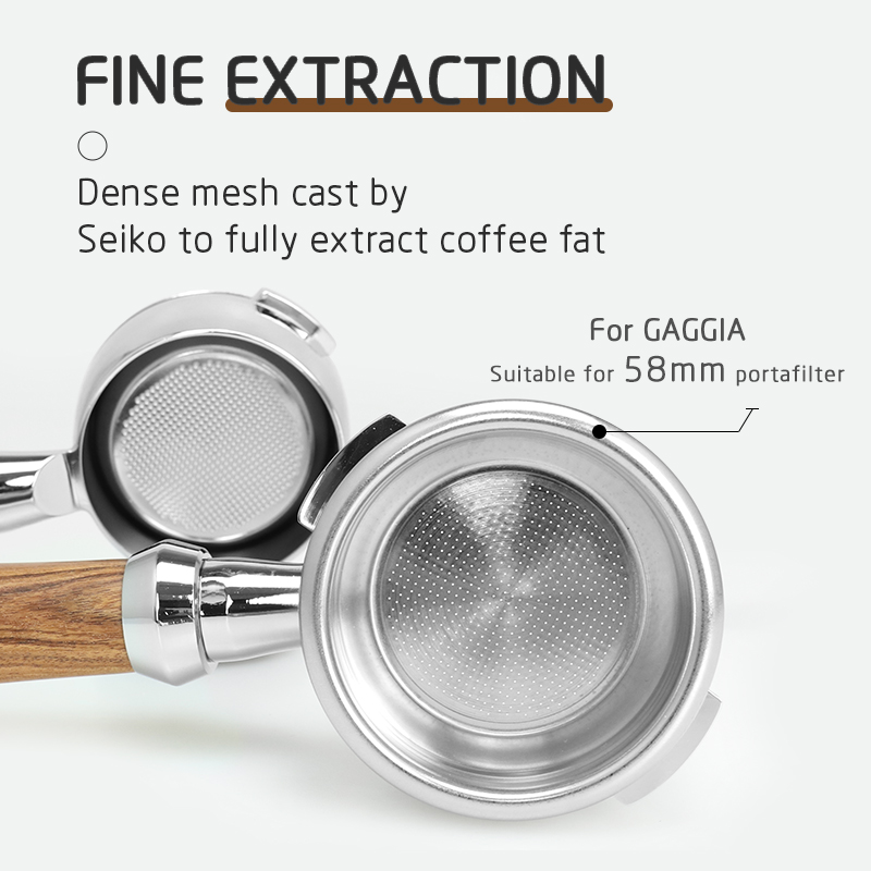 58MM Kaffee Bodenloser Siebträ – Naked Portafilter Bottomless Bewertung und Preis