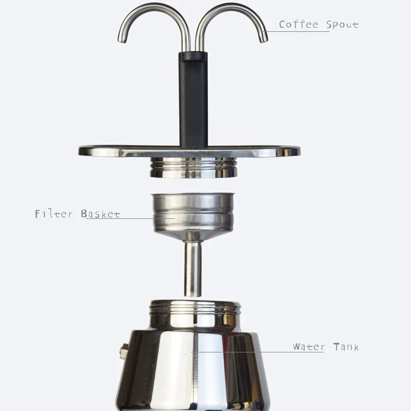 200 ml Mini Moka Topf Doppel R – Coffee Equipment Brands Bewertung und Preis