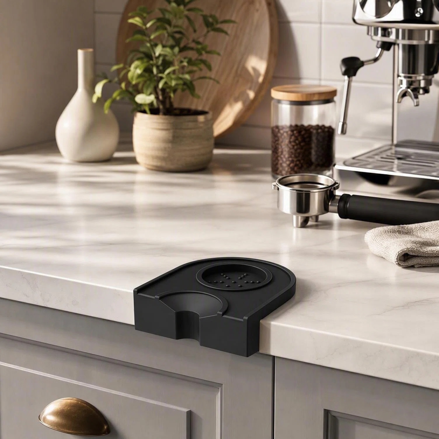 Kaffee-Tamper-Matte aus Siliko – Coffee Equipment Distributor Bewertung und Preis