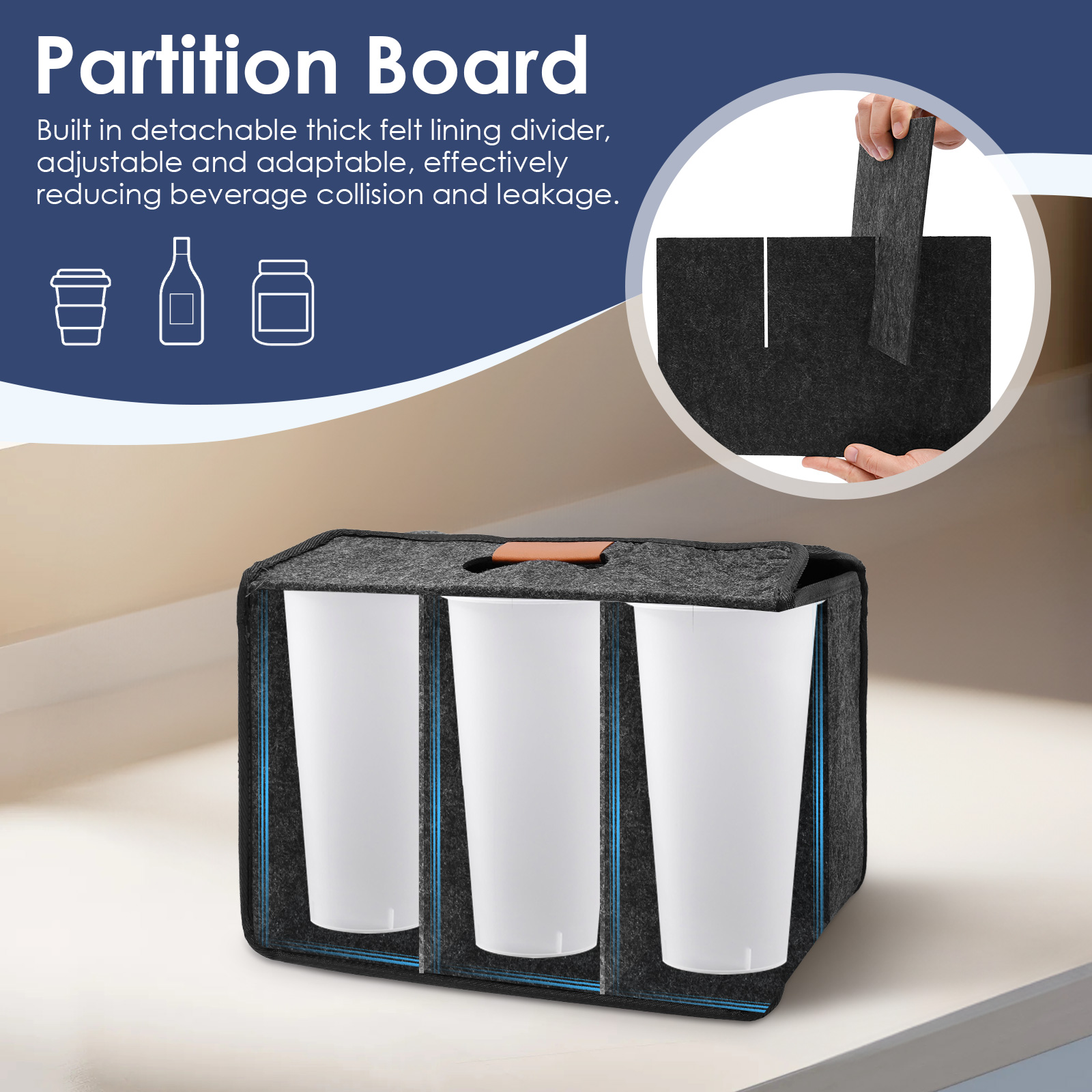 6-Flaschen-Getränkehalter Falt – Coffee Equipment Travel Bag Bewertung und Preis
