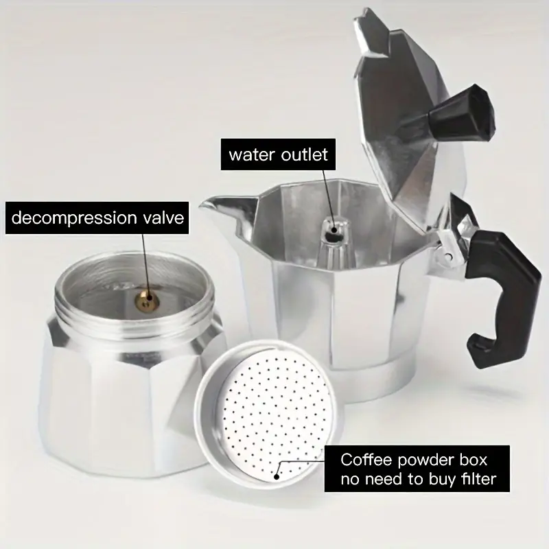 Klassischer Aluminium-Moka-Koc – Coffee Equipment Brands Bewertung und Preis