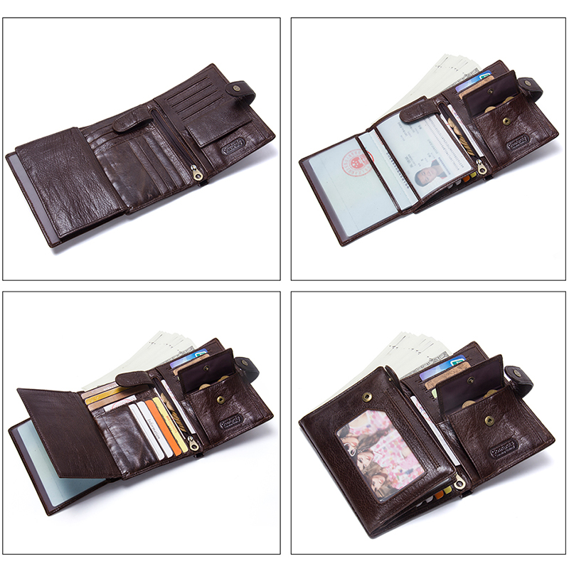 Casual Echtes Leder Brieftasch – Coffee Equipment Travel Bag Bewertung und Preis