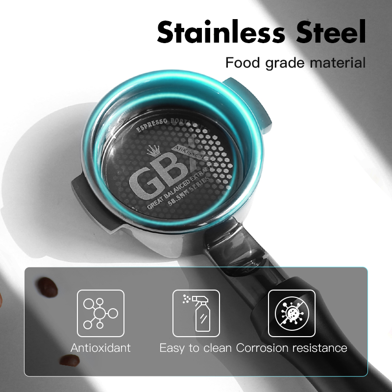 AliKisscafe 58mm Kaffee-Siebtr – Naked Portafilter Bottomless Bewertung und Preis