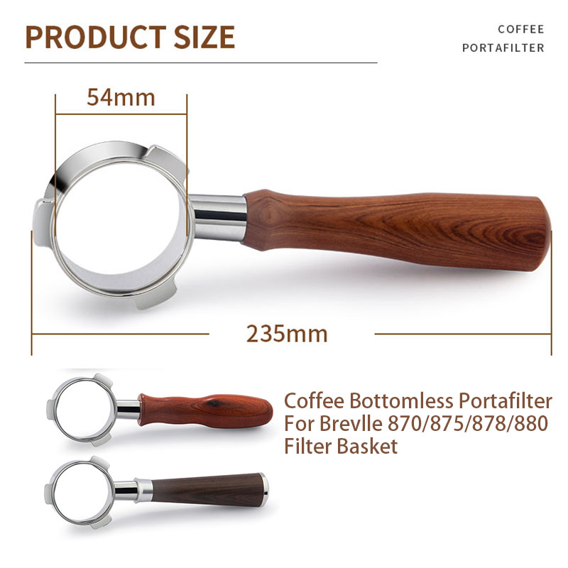 Edelstahl Brevi lle 54mm Kaffe – Naked Portafilter Bottomless Bewertung und Preis